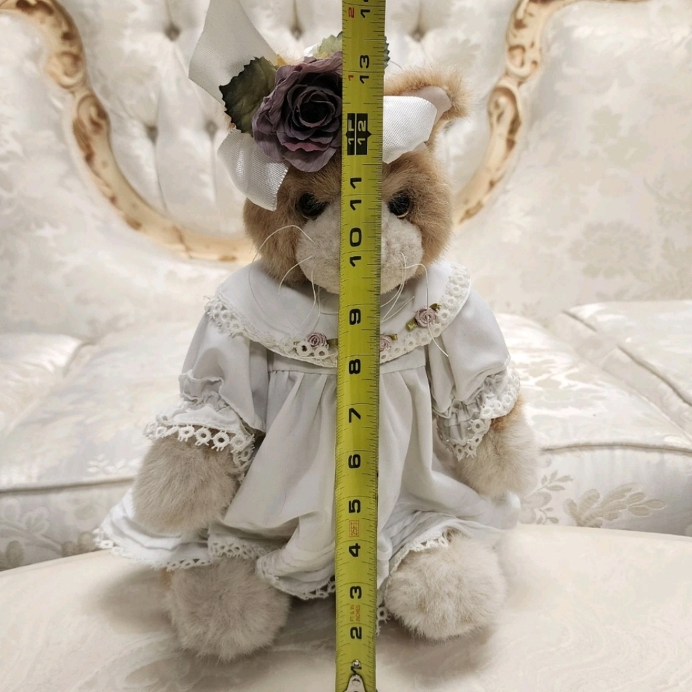 Bearington Collection Poseable Plush Cat Rare - Picture 7 of 7